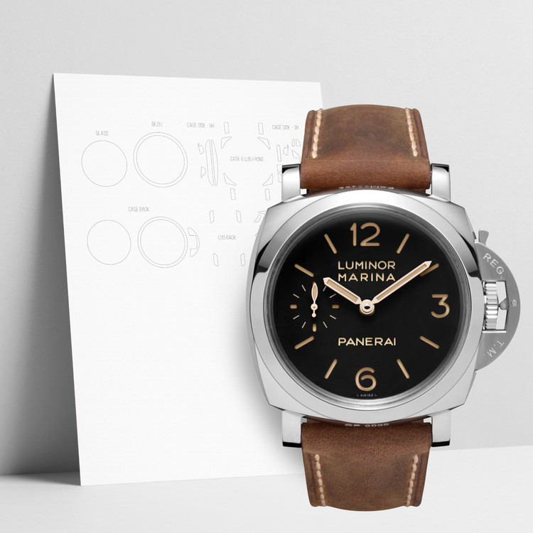 WATCHSHELLS PANERAI LUMINOR PAM 00422 47MM WATCH PROTECTION FILM Savor Your Timepieces WatchShells