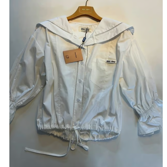 MIUMIU 미우미우 세일러블라우스