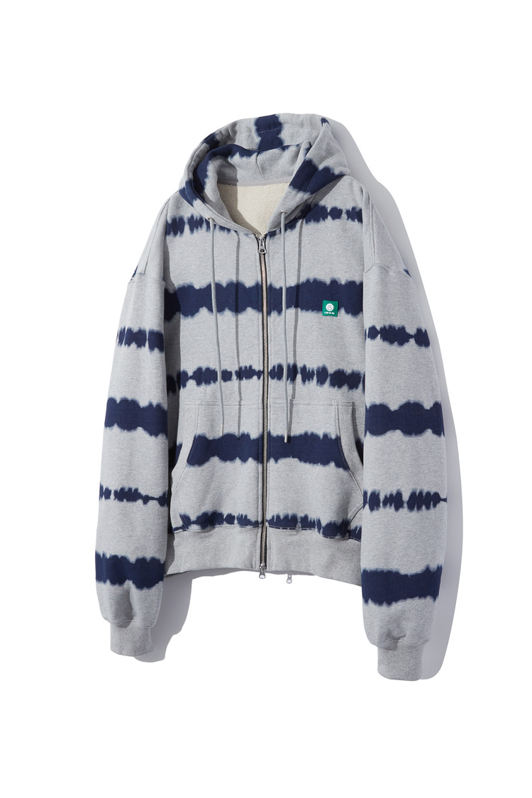 【THE IDENTITY PROJECT】SMILE cotton hoodie Zip-Up SMILE cotton hoodie Zip-Up [pigment black] : THE IDENTITY