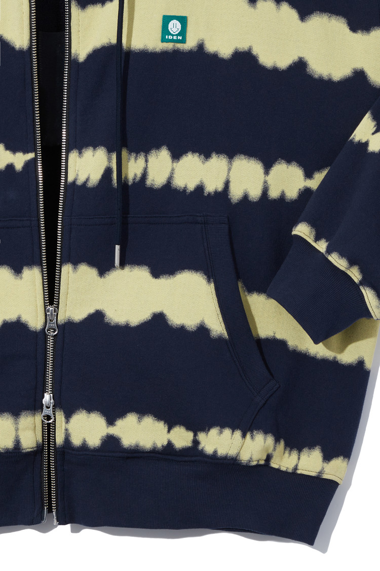 【THE IDENTITY PROJECT】SMILE cotton hoodie Zip-Up SMILE cotton hoodie Zip-Up [pigment black] : THE IDENTITY