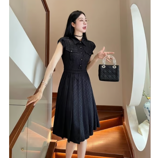 DIOR 디올 오블리크 나시원피스