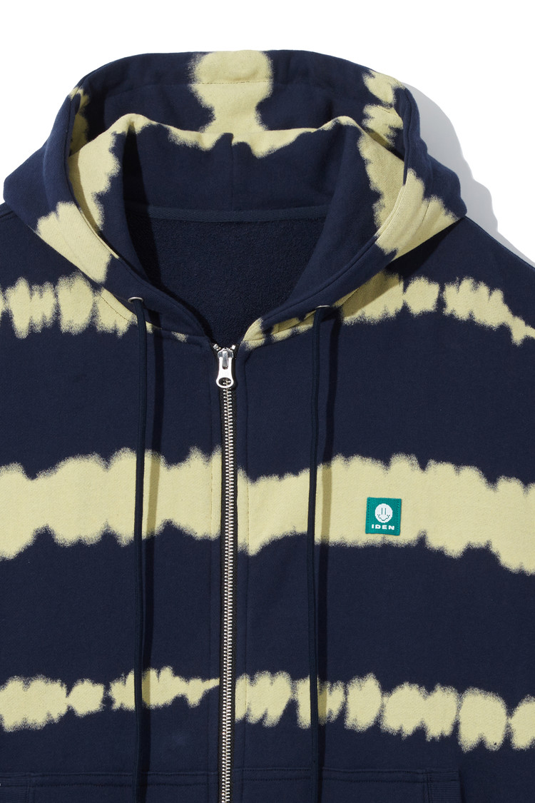【THE IDENTITY PROJECT】SMILE cotton hoodie Zip-Up SMILE cotton hoodie Zip-Up [pigment black] : THE IDENTITY