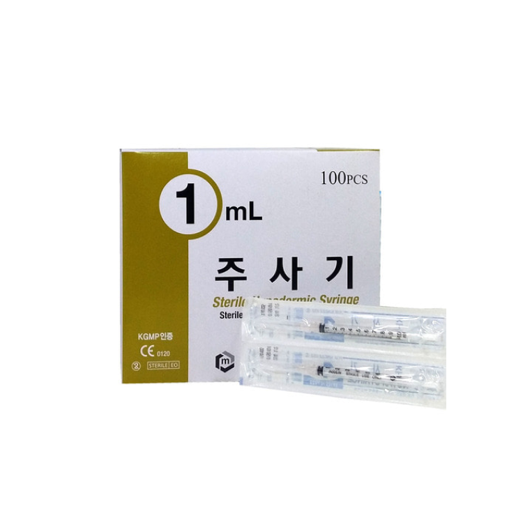 KOVAX-SYRINGE 1mL 26G 1/2˝, 100EA/PK : Saintone(주)