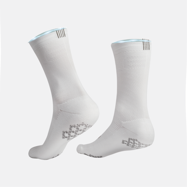 WE-STIM™ Lightning Non-slip Socks (White) : HYVLE