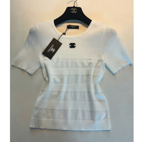 CHANEL 샤넬 쟈가드단가라라운드
