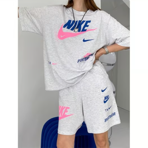 NIKE 나이키 형광나염 반바지 세트