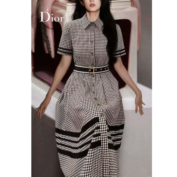 CHRISTIAN DIOR 크리스찬디올 밑단라인체크OPS