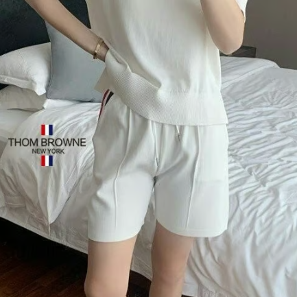 THOM BROWNE 톰브라운 옆라인니트반바지