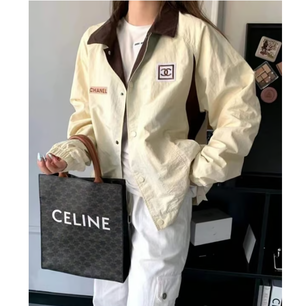 CHANEL 샤넬 바람막이자켓