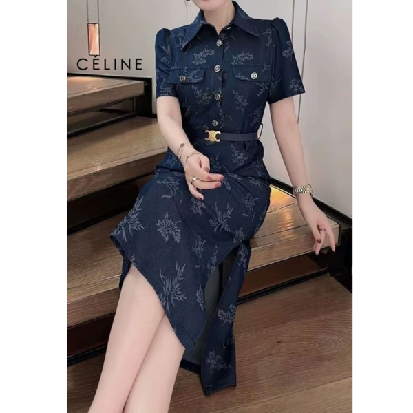 CELINE 셀린느 플라워데님OPS