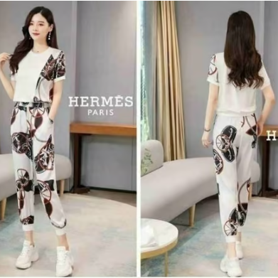 HERMES 에르메스 수레바퀴 투피스