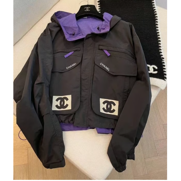 CHANEL 샤넬 배색 자켓