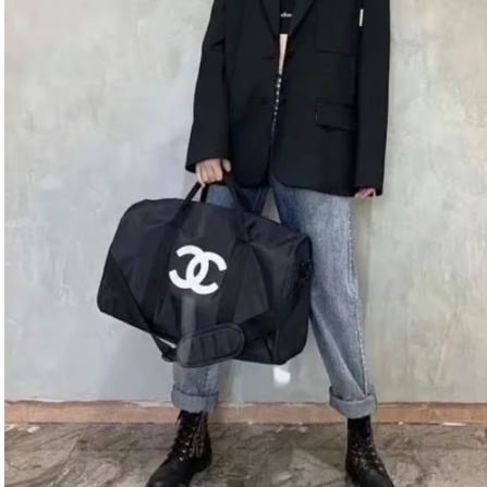 CHANEL 샤넬 더플 트래블 보스턴 백