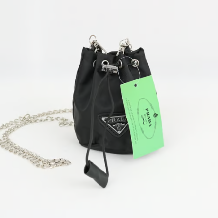 PRADA 프라다 미니 파우치 복조리