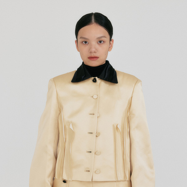 ZEMM Cocoon Volume Jacket - Yellow : EENK SHOP