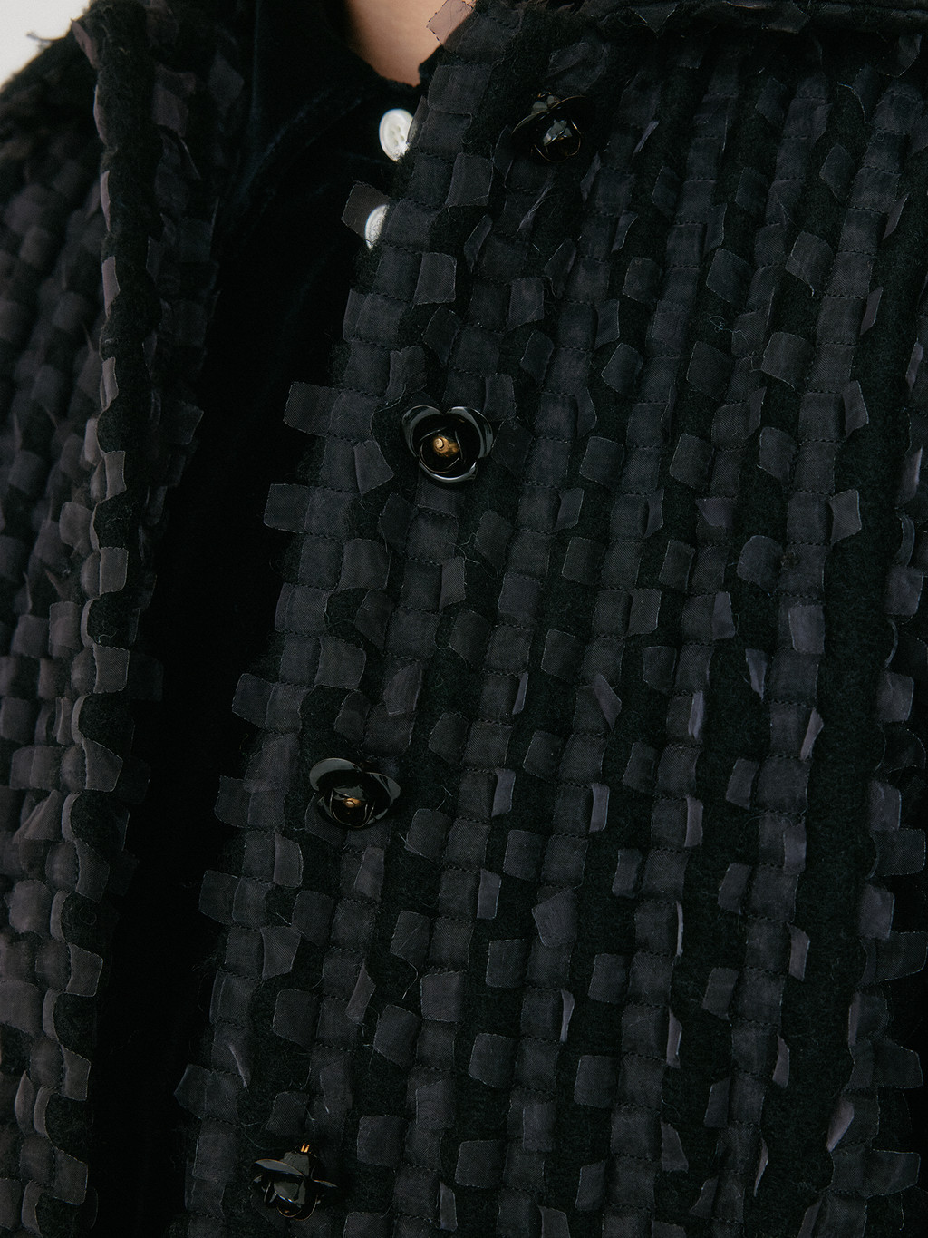 ZEMM Cocoon Volume Jacket - Black : EENK SHOP