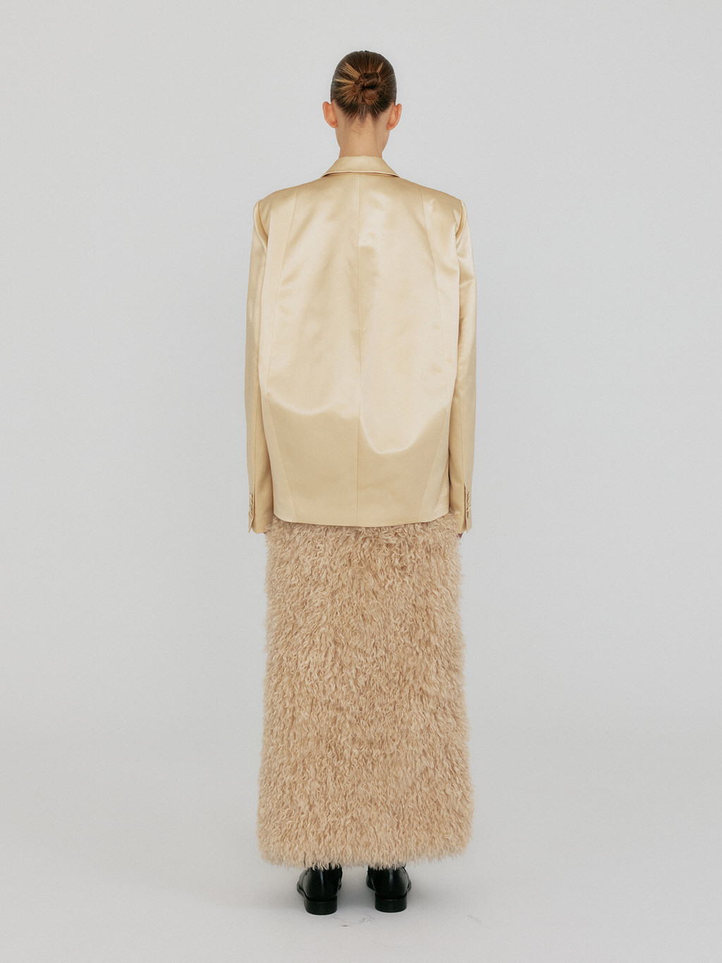 ZEL Double-Breasted Blazer - Yellow : EENK SHOP