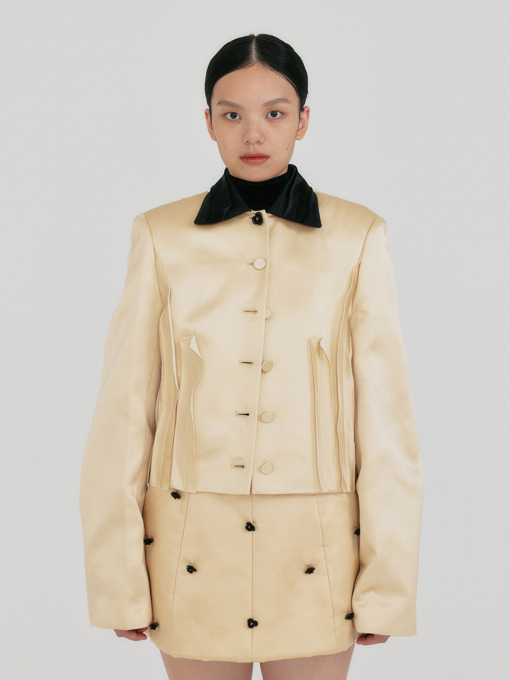 【EENK】送料/関税込 24FW ZEMM Cocoon Volume Jacket ZEMM Cocoon Volume Jacket - Yellow : EENK SHOP