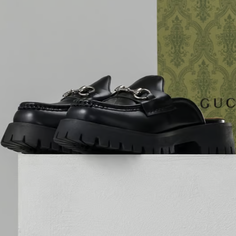 GUCCI 구찌 여성 홀스빗 뮬