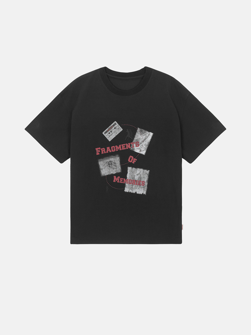 ★MEENDERI★[UNISEX] FRAGMENTS PRINT T-SHIRT - WHITE★正規品 MUSINSA | MEENDERI [UNISEX] FRAGMENTS PRINT T-SHIRT - WHITE