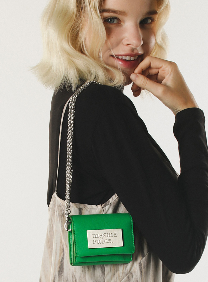 304 Micro wallet bag _Green : Masmarulez [마스마룰즈]