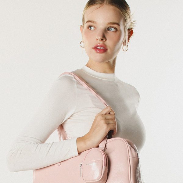 ★masmarulez★ 304 leather pouch shoulder bag _ Pink MUSINSA | MASMARULEZ [INT] 304 leather pouch shoulder bag _ Pink