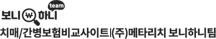 간병/치매 간병인보험 - 보니하니