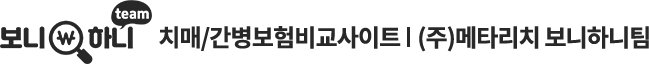 간병/치매 간병인보험 - 보니하니