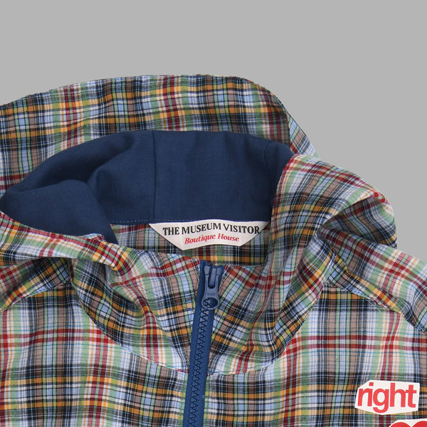 LOVE CHECK JACKET : THE MUSEUM VISITOR