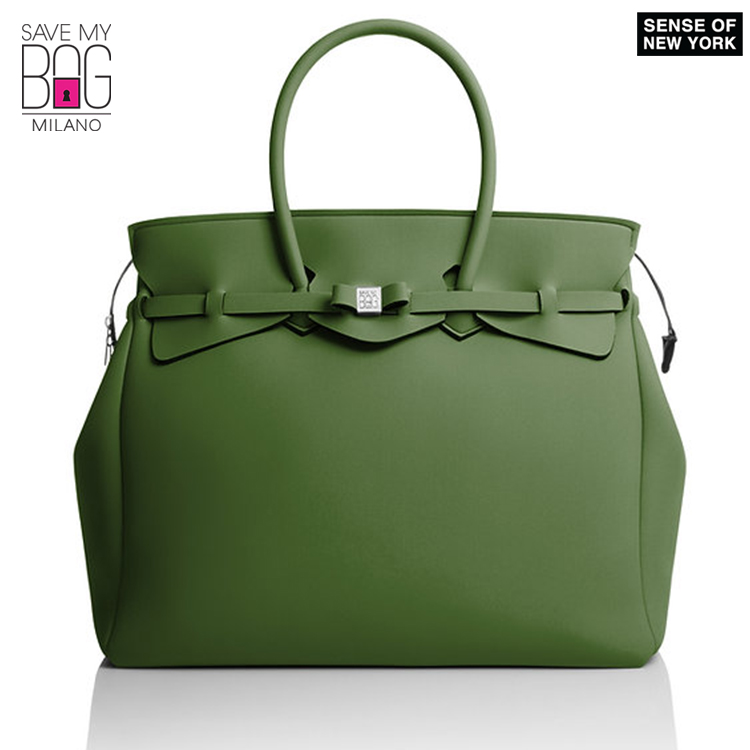 SAVE MY BAG 미스 위켄더 플러스 컬러 올리브 센스오브뉴욕