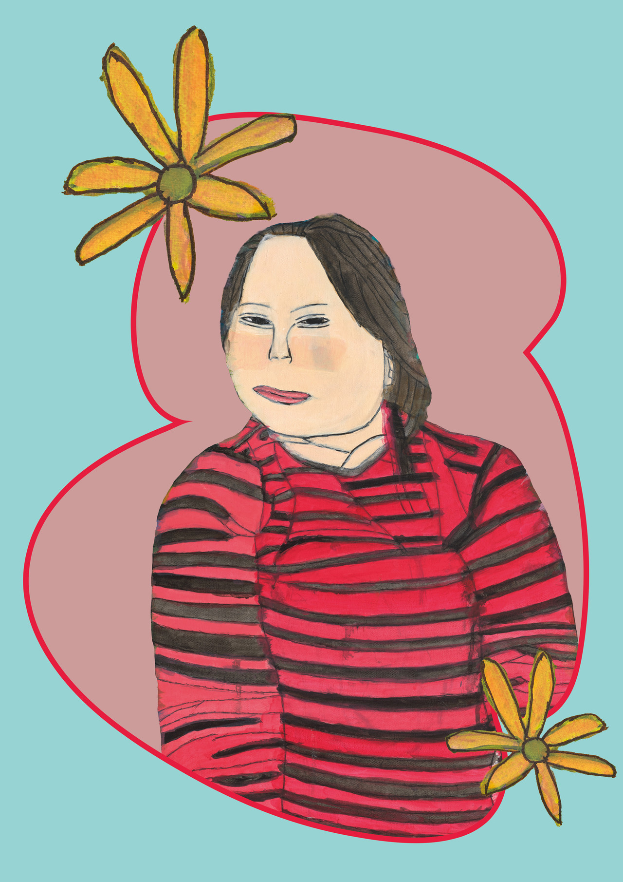 정은혜 작가의 자화상