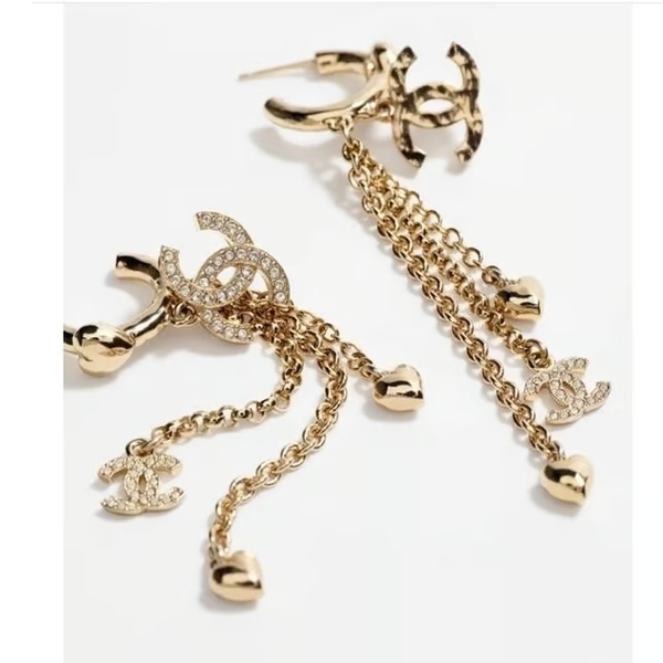 CHANEL 샤넬 드롭 귀걸이