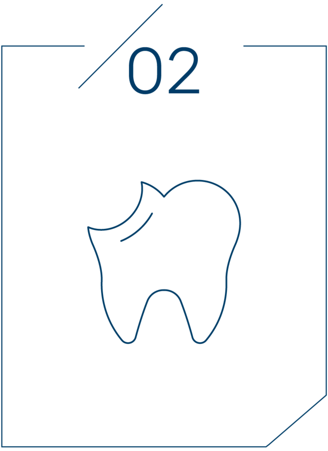 <strong>2단계 충치 삭제</strong>
