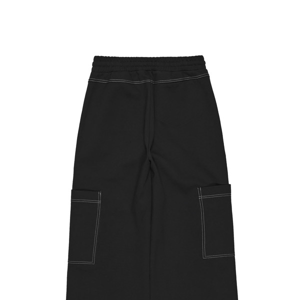 MEENDERI] [UNISEX] BIG POCKET JOGGER PANTS - BLACK