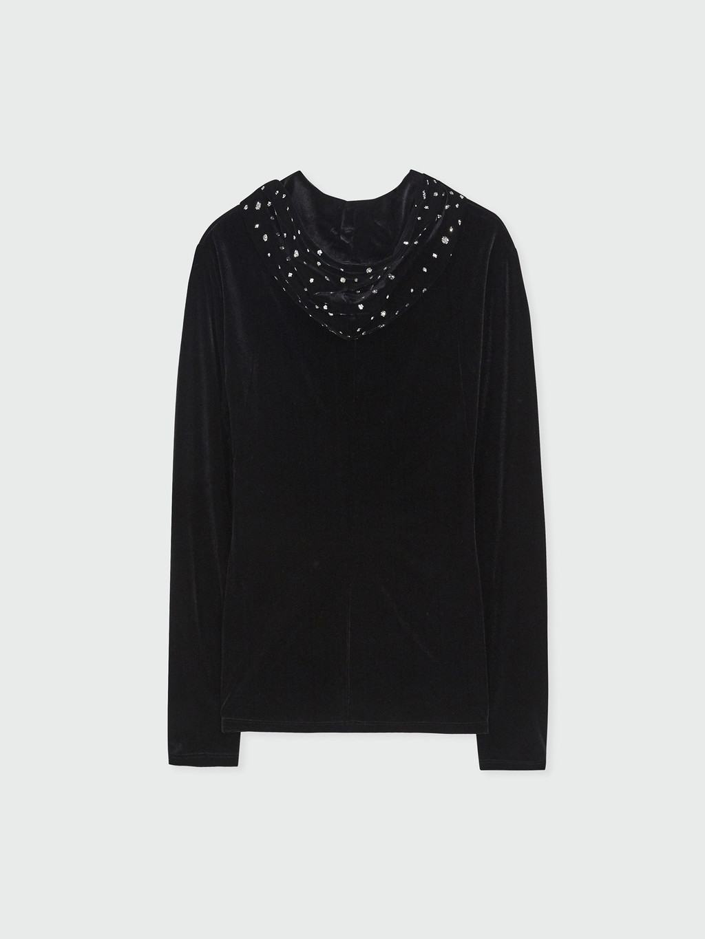 ZIZZ Slim Fit Hooded T-shirts - Black : EENK SHOP