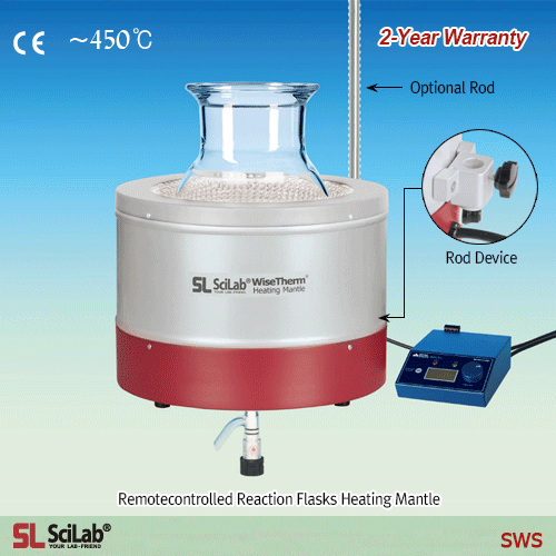 Remotecontrolled Reaction Flasks Heating Mantle : 씨앤씨랩