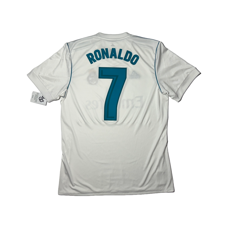 2017-2018 Real Madrid Home #7 Ronaldo Shirt - M : 433 SEOUL