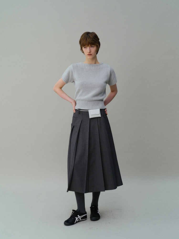 frey フレイ double pocket skirt FREY フレイ DOUBLE POCKET SKIRT ホワイト M