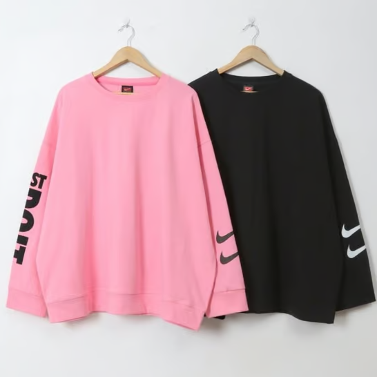 NIKE 나이키 등판 로고 맨투맨