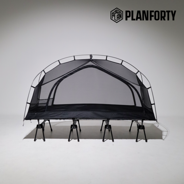 P-COT Tent 210 (Black) : PLANFORTY