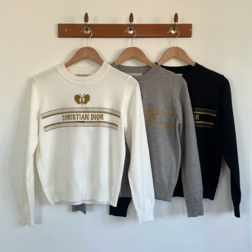 DIOR 디올 버터플라이 니트