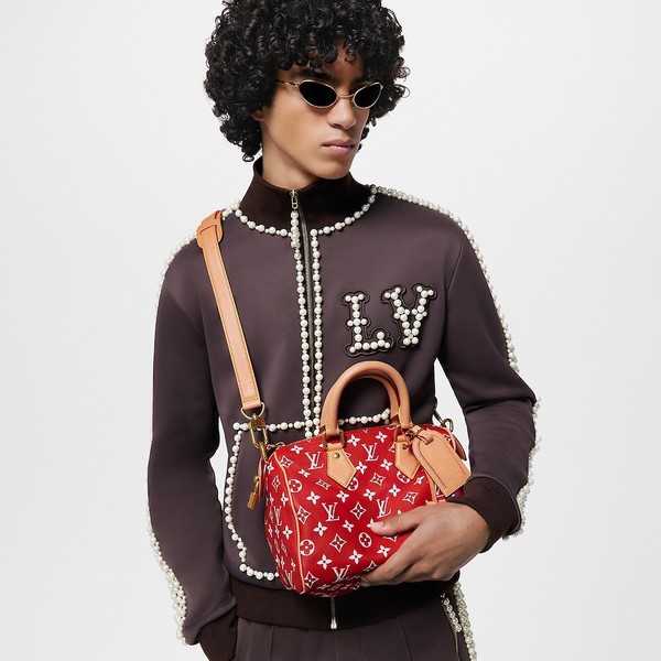LOUIS VUITTON 루이비통 스피디 p9 반둘리에 25