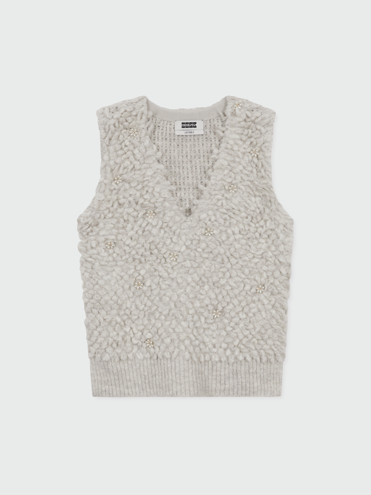 [EENK] / ☆ ZIJEL Straight Knitted Skirt / Grey ZIJEL Straight Knitted Skirt - Grey : EENK SHOP