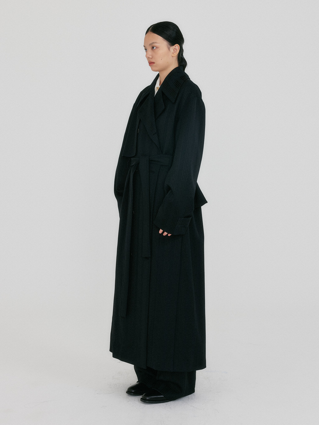 コート EENK XEDIA Oversized Belted Coat XEDIA Oversized Belted Coat - Brown : EENK SHOP