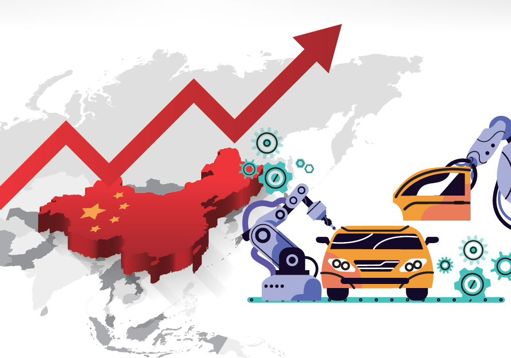 중국 자동차 산업의 급성장