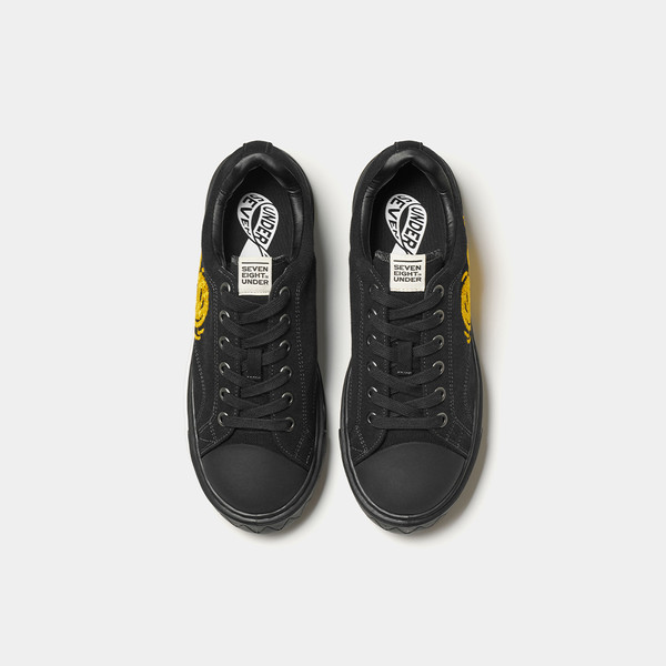 ◆SEVEN EIGHT UNDER◆ M2 GRAPHIC LOW TOPASH BLACK SCM24AB018 M-2 GRAPHIC LOW TOP_ASH BLACK : Seven Eight Under Online Shop