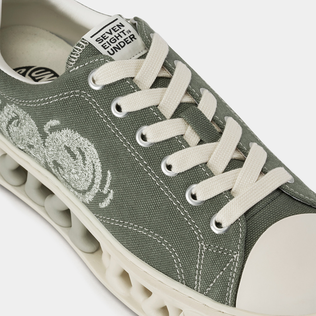 ◆SEVEN EIGHT UNDER◆ M2 GRAPHIC LOW TOPCAMO GREEN SCM24CG01 M-2 GRAPHIC LOW TOP_CAMO GREEN : Seven Eight Under Online Shop