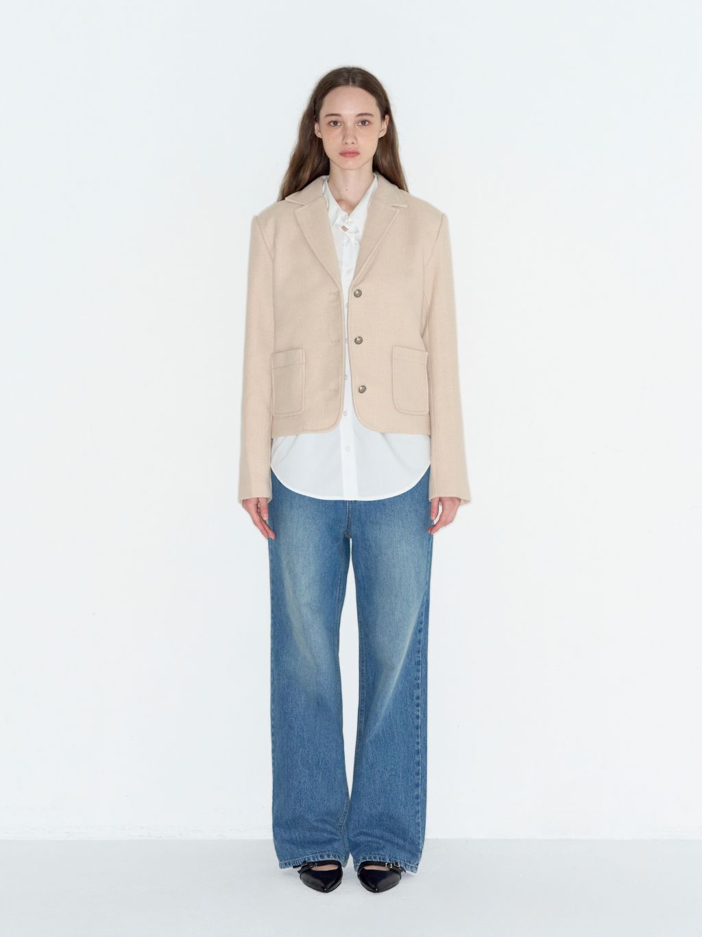 アウターその他 ROCKCAKE Ella Tweed Jacket Beige RC24JK01500 MUSINSA | ROCKCAKE Ella Tweed Jacket - Light Beige