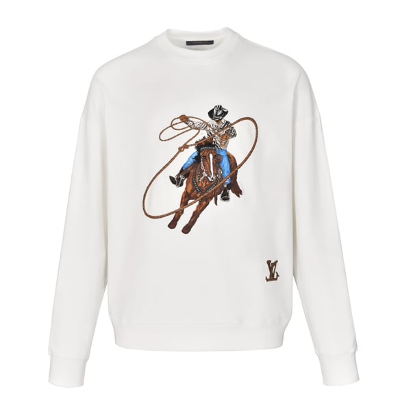 LOUIS VUITTON 루이비통 라운드 넥 스웨트 셔츠 ▶매장-190만원◀