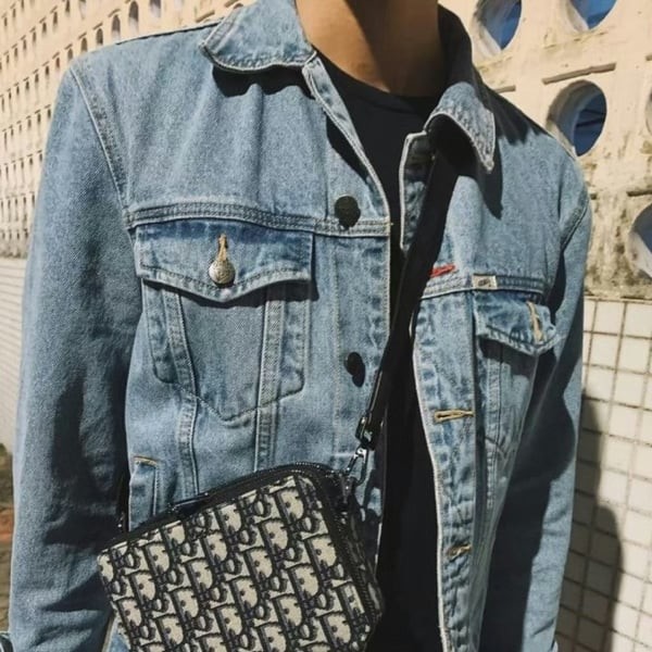 DIOR 디올 오블리크 카메라 미니 메신저 백